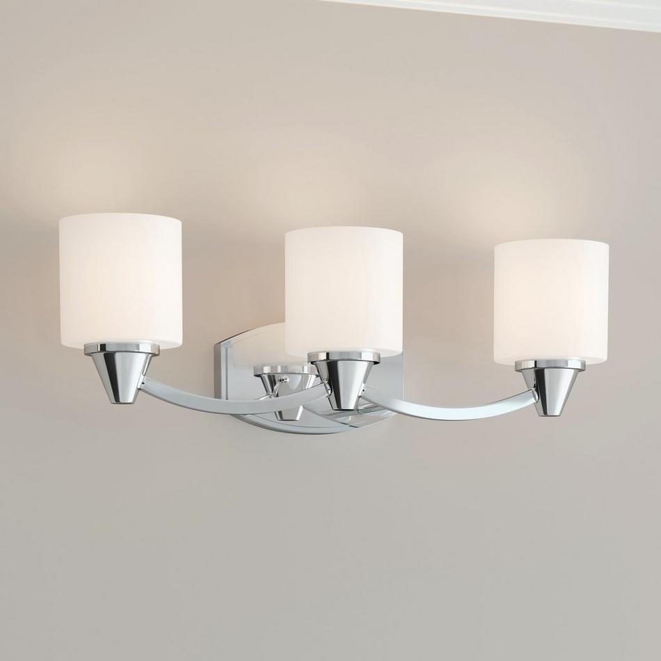 Eastover 3-Light Vanity Light - Frosted Glass, , large image number 0