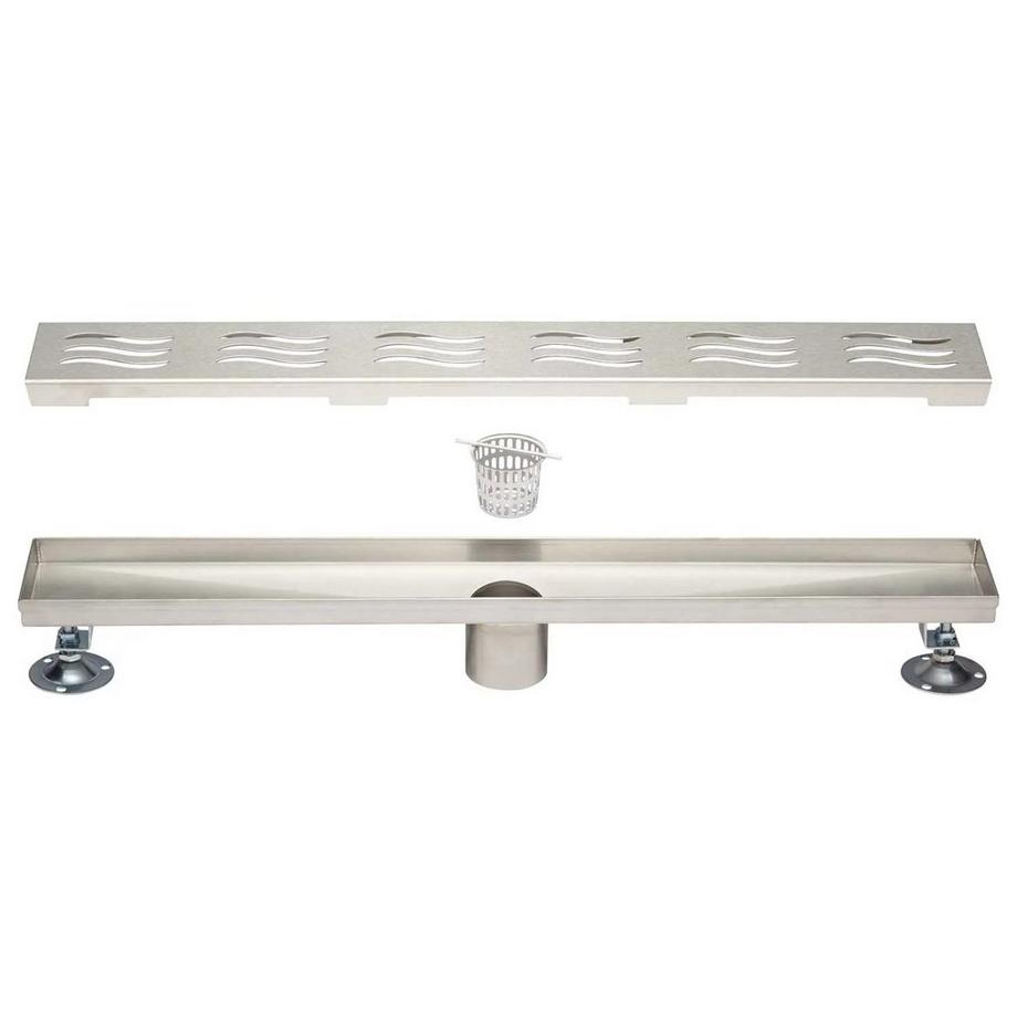 Linear Shower Drains, Trough Shower Drains Signature Hardware