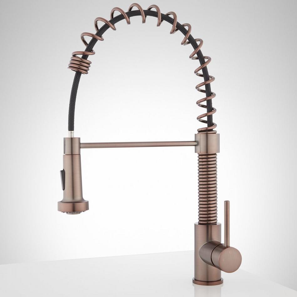 Cumberland Kitchen Faucet with Pull-Down Spring Spout - Oil Rubbed Bronze, , large image number 1