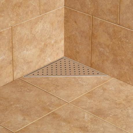 Werner Triangular Shower Drain