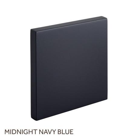 Wood Finish Sample - Midnight Navy Blue