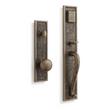 Traeger Solid Brass Entrance Door Set with Knob, , large image number 0