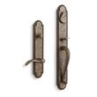 Marconi Solid Brass Entrance Door Set with Lever Handle - Right Hand, , large image number 1