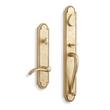 Marconi Solid Brass Entrance Door Set with Lever Handle - Right Hand, , large image number 0