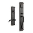 Griggs Solid Bronze Entrance Door Set - Lever Handle - 2-3/8" Backset - Right Hand - Dark Bronze, , large image number 0