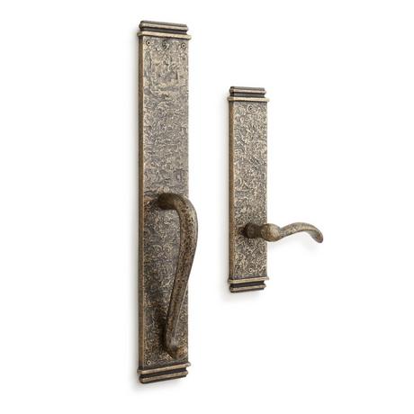 Griggs Solid Brass Entrance Door Set with Lever Handle - Dummy