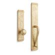Griggs Solid Brass Entrance Door Set with Round Knob - Dummy, , large image number 1