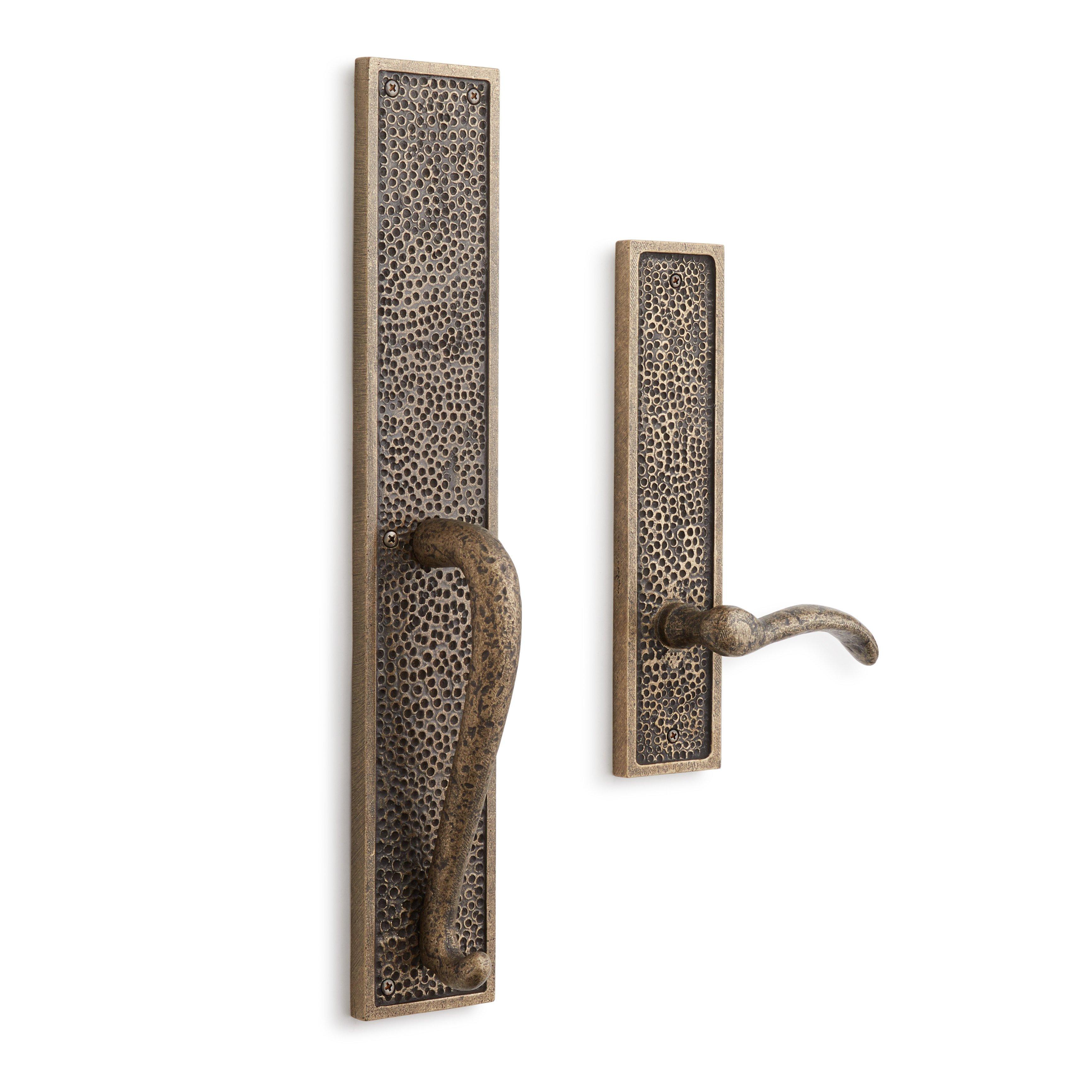 Tolland Solid Brass Dummy Entrance Set with Lever Handle