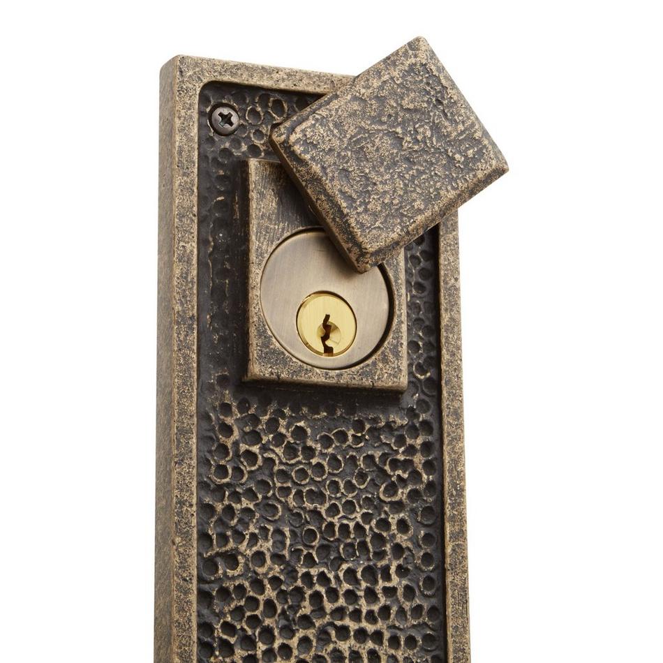Traeger Solid Brass Entrance Door Set with Knob, , large image number 2