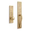 Traeger Solid Brass Entrance Door Set with Knob - Dummy, , large image number 1