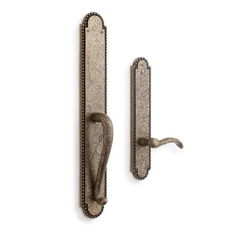 Marconi Solid Brass Entrance Door Set with Lever Handle - Dummy