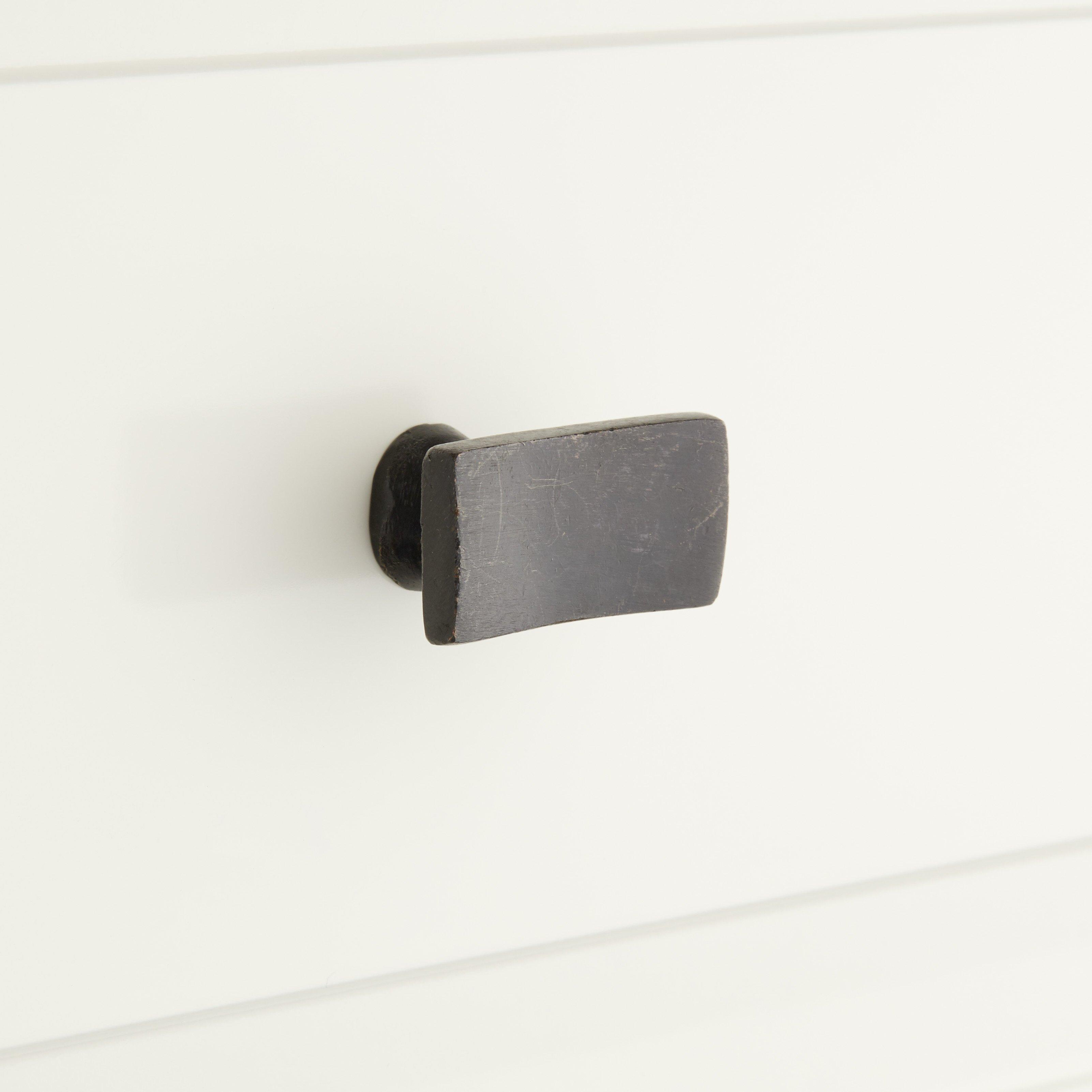 Calais Solid Bronze Cabinet Knob - Dark Bronze | Signature Hardware