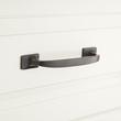 3-3/4" Toulouse Solid Bronze Cabinet Pull - Dark Bronze, , large image number 0