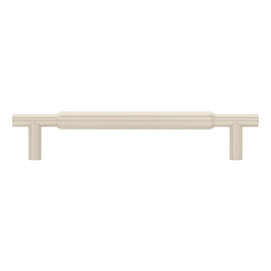 6" Colmar Solid Brass Cabinet Pull - Brushed Nickel, , large image number 2