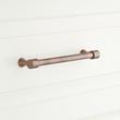 3-3/4" Strasbourg Solid Brass Cabinet Pull - Antique Copper, , large image number 0