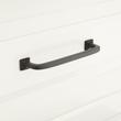 4" Klein Solid Brass Cabinet Pull - Black Powder Coat, , large image number 0