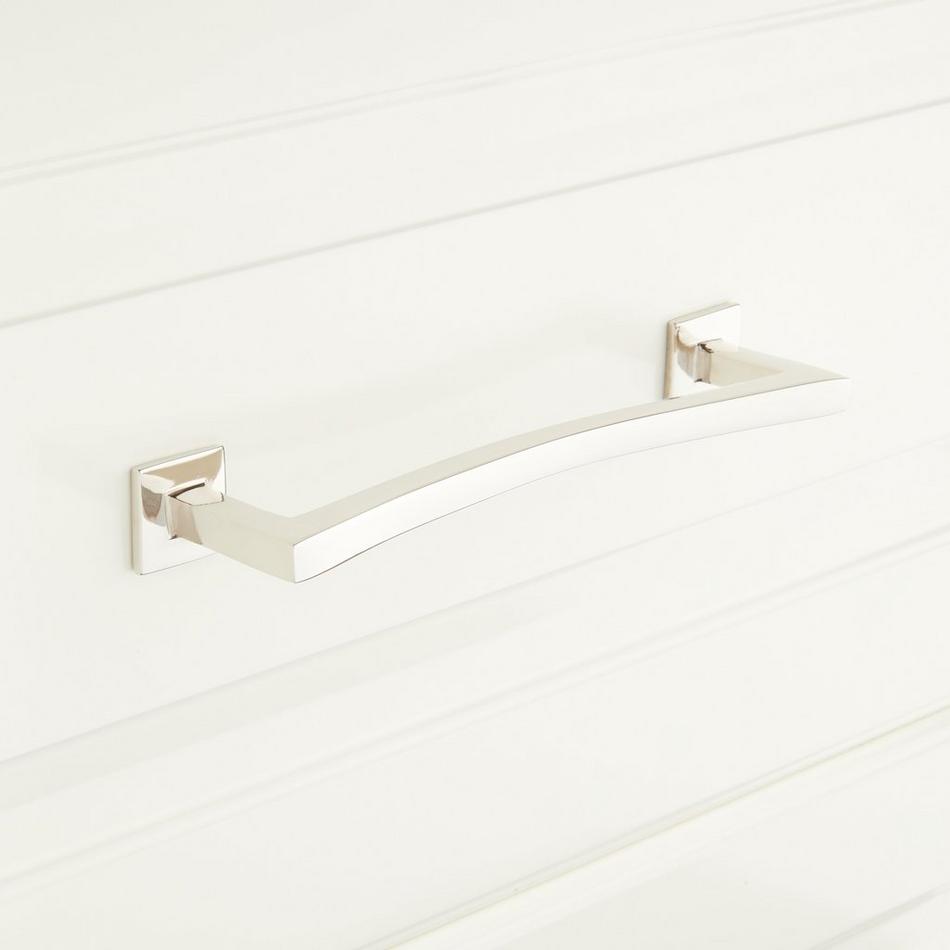 Arvo Solid Brass Contemporary Cabinet Pull, , large image number 1