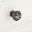 1-1/4" Cipullo Solid Brass Round Cabinet Knob - Oil Rubbed Bronze, , large image number 0