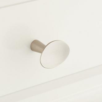 Ruedo Solid Brass Oval Cabinet Knob | Signature Hardware