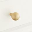 Osian Solid Brass Round Cabinet Knob, , large image number 6