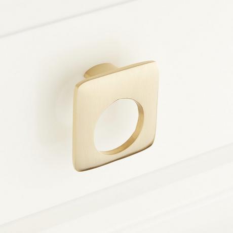 Ichiro Solid Brass Contemporary Cabinet Pull