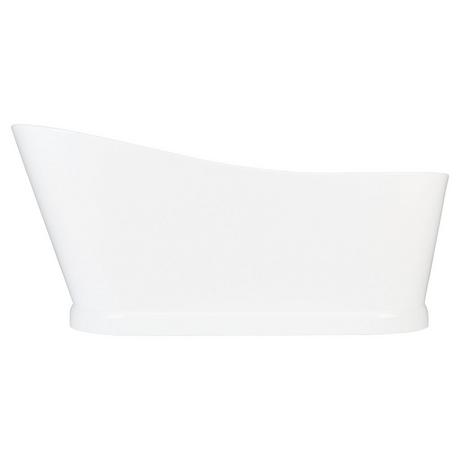 67" Northwich Acrylic Freestanding Slipper Tub