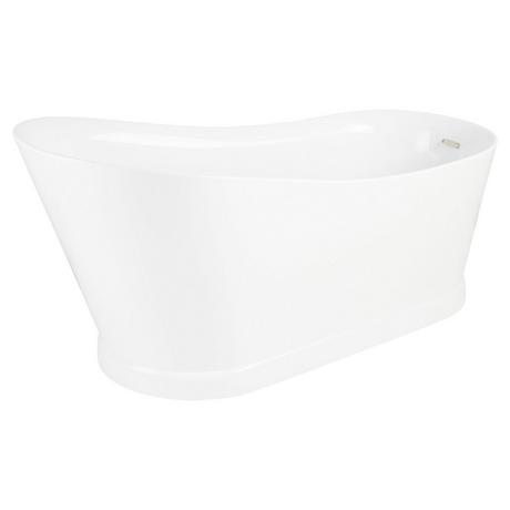 67" Northwich Acrylic Freestanding Slipper Tub