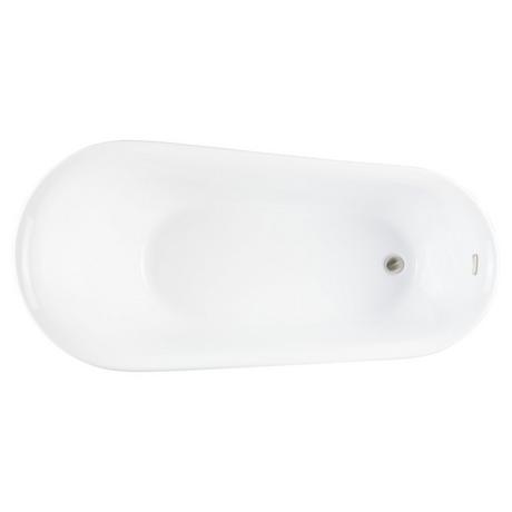 67" Northwich Acrylic Freestanding Slipper Tub