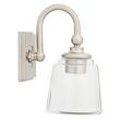 Antonia Vanity Sconce - Single Light - Clear Glass, , large image number 3