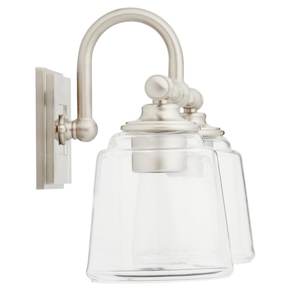 Antonia 2-Light Vanity Light - Clear Glass