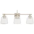 Antonia 3-Light Vanity Light - Clear Glass, , large image number 4