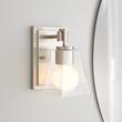 Hoxton Vanity Sconce - Single Light - Clear Glass, , large image number 1