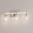 Hoxton 3-Light Vanity Light - Clear Glass, , large image number 0