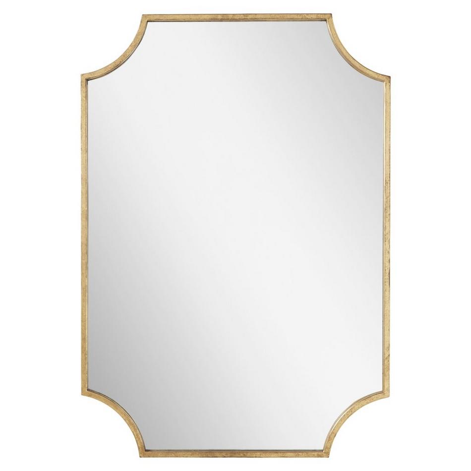 Ulric Decorative Vanity Mirror - Gold Leaf, , large image number 1