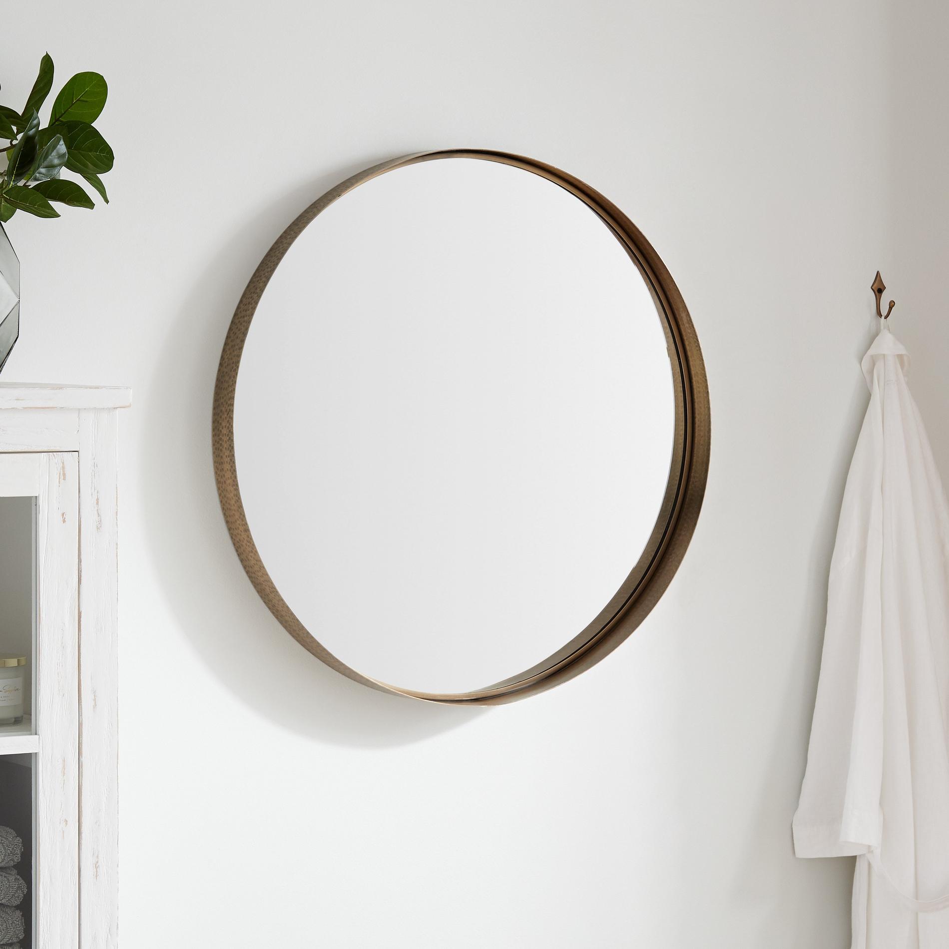 Palora Round Decorative Vanity Mirror | Signature Hardware