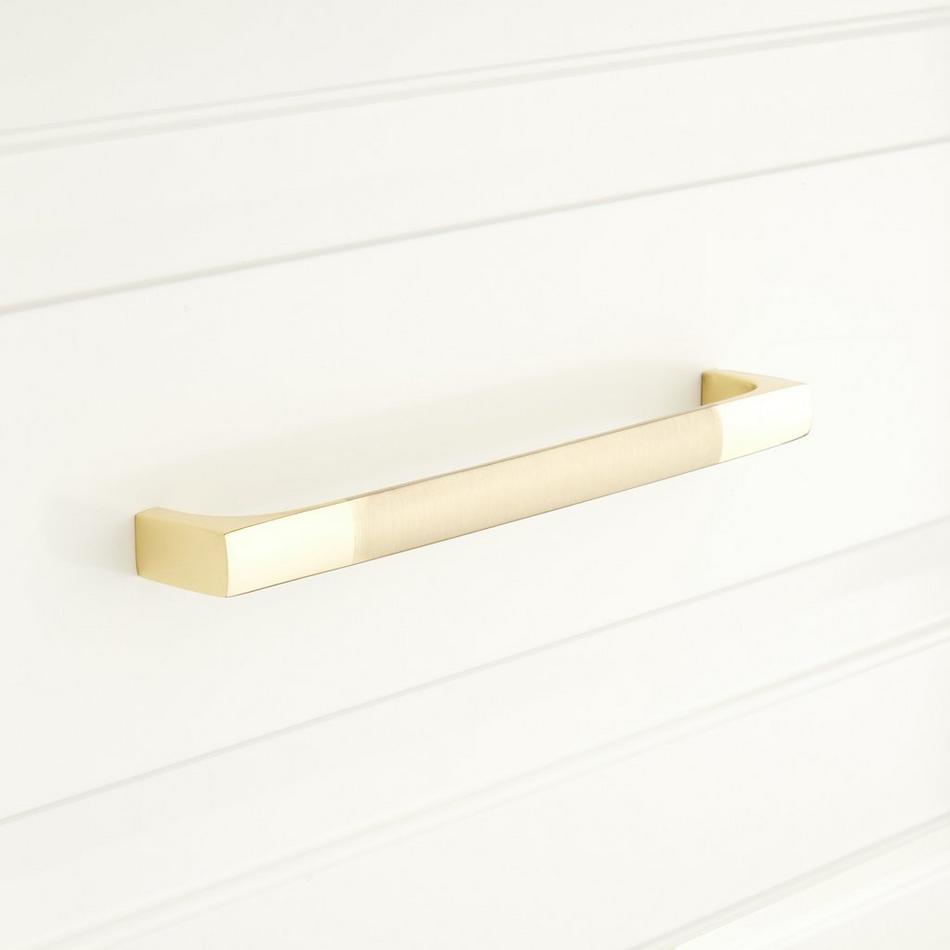 Levitt Solid Brass Cabinet Pull, , large image number 1