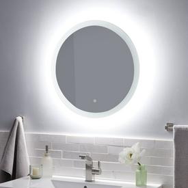 Morse Round Lighted Mirror with Tunable LED | Signature Hardware