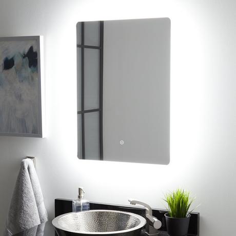 Fleming Lighted Mirror with Tunable LED