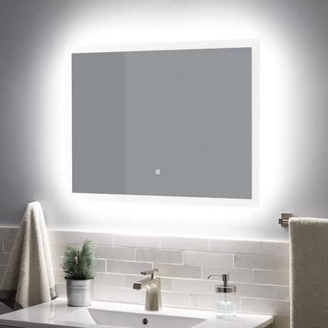 Araica Lighted Mirror with Tunable LED