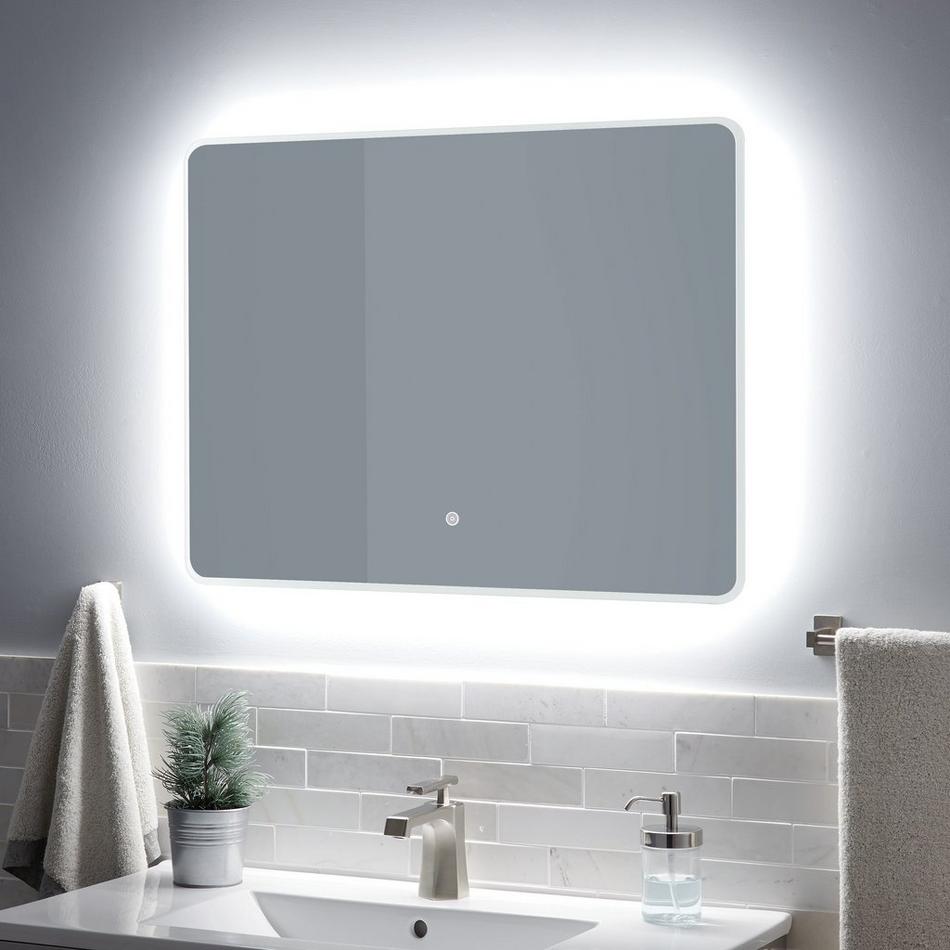 Winnberg Lighted Mirror with Tunable LED, , large image number 0