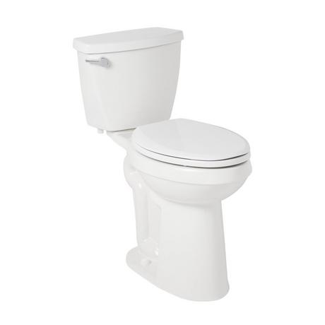 Bradenton Elongated Two-Piece Toilet - 21" Bowl Height - White
