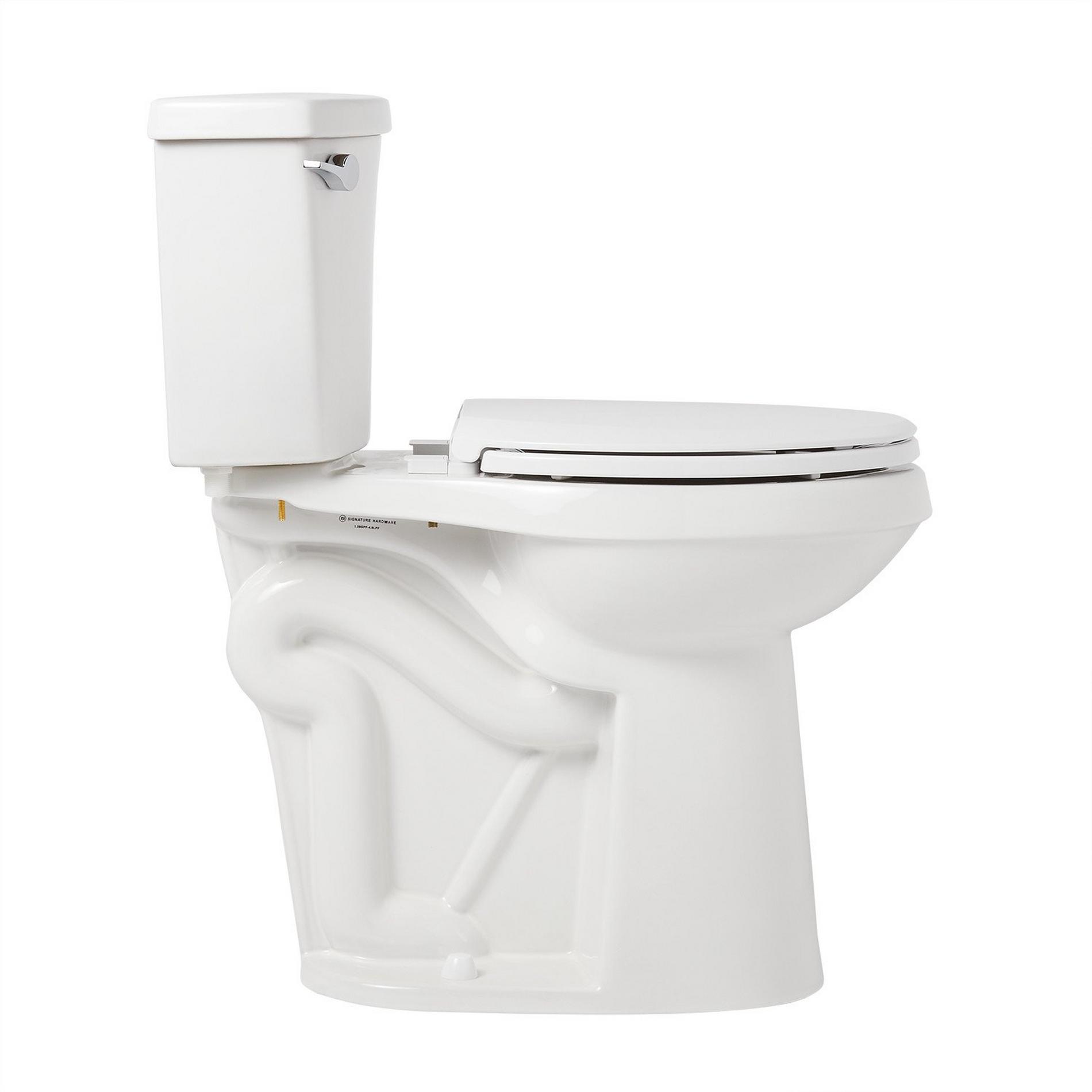 Bradenton Elongated TwoPiece Toilet 21" Bowl Height White