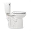 Bradenton Elongated Two-Piece Toilet - 21" Bowl Height - White, , large image number 3