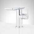 Hollyn Single-Hole Bathroom Faucet with Pop-Up Drain - Chrome - Overflow, , large image number 1