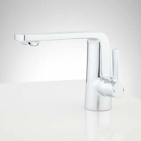 Luna Single-Hole Bathroom Faucet with Pop-Up Drain