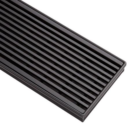Carmen Linear Shower Drain with Drain Flange