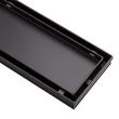 40" Cohen Linear Tile-In Shower Drain - with Drain Flange - Matte Black, , large image number 1