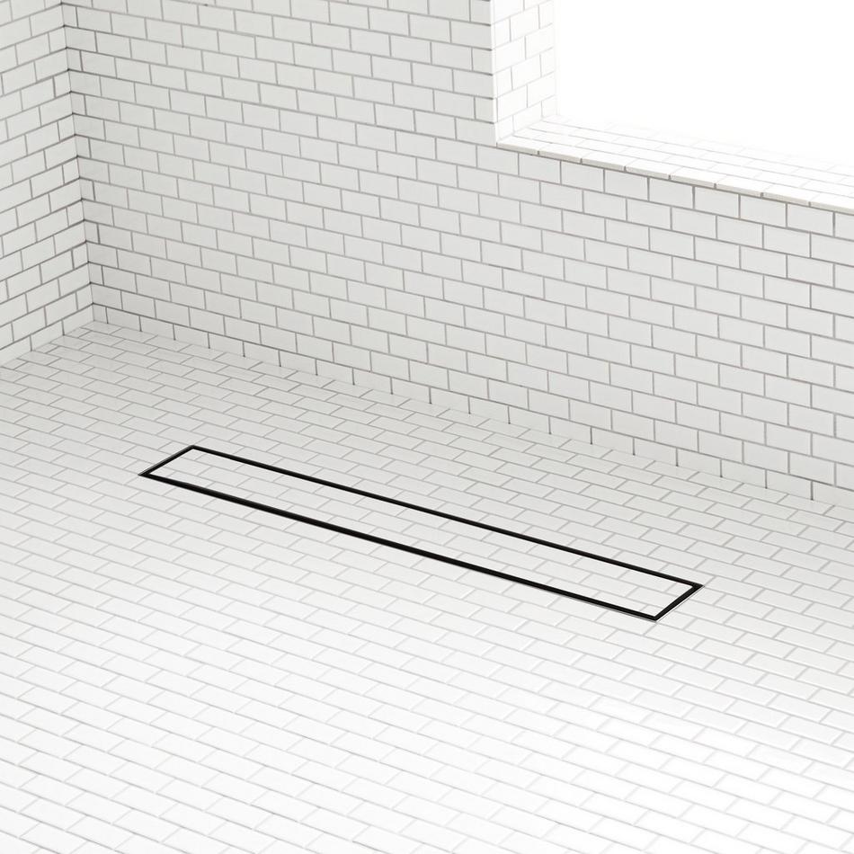 48" Cohen Linear Tile-In Shower Drain - Polished Brass, , large image number 1
