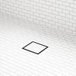 6" Cohen Square Tile-In Shower Drain - Brushed Stainless Steel, , large image number 1