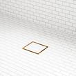 6" Cohen Square Tile-In Shower Drain - Brushed Stainless Steel, , large image number 2
